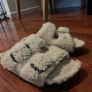 Birkenstock Papillio shearling sandals